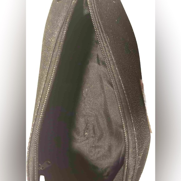 MANSCAPED THE SHED Toiletry Travel Bag Lightweight Black Brown Vegan Leather - Picture 8 of 11